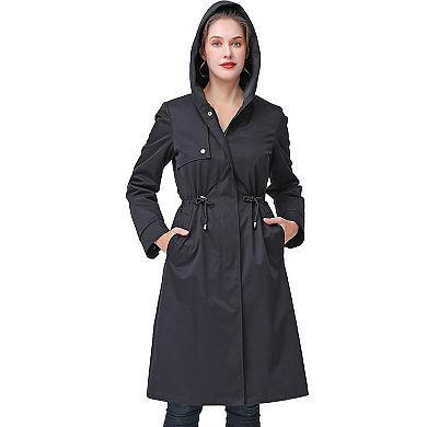 Women's Bgsd Riley Hooded Zip-out Lined Raincoat