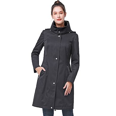 Plus Size Bgsd Anais Waterproof Hooded Anorak Jacket