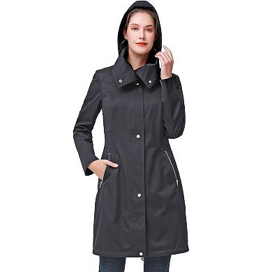 Plus Size Bgsd Anais Waterproof Hooded Anorak Jacket