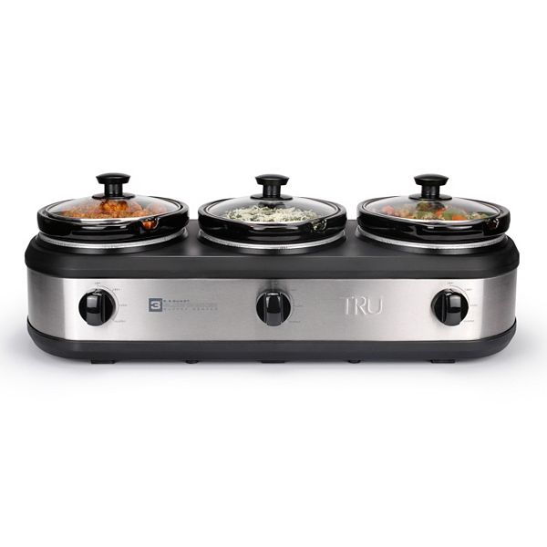 Triple Slow Cooker from $23.79 on Kohls.com (Regularly $50)