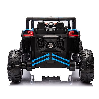 12v Kids Ride On Car Off-road Battery-powered Truck with Remote, Mp3, Light