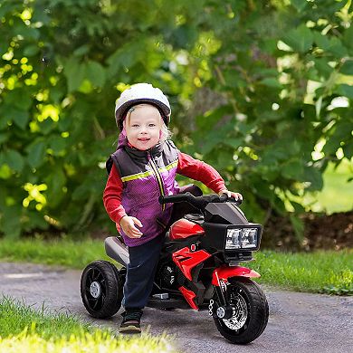 6v Kids Mini Motorcycle Ride-on Toy Up To 5 Years Old With F/r Switch, Music, Lights, Horn