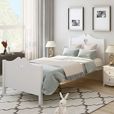 Merax Twin Size Platform Bed