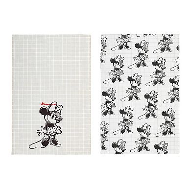 Disney's Minnie Mouse 2-Pack Printed Kitchen Towel Set by The Big One®