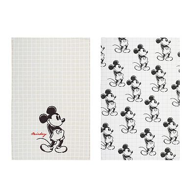 Disney's Mickey Mouse 2-Pack Printed Kitchen Towel Set by The Big One®