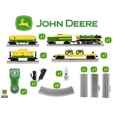 Lionel John Deere LIonChief Bluetooth 5.0 Freight Set