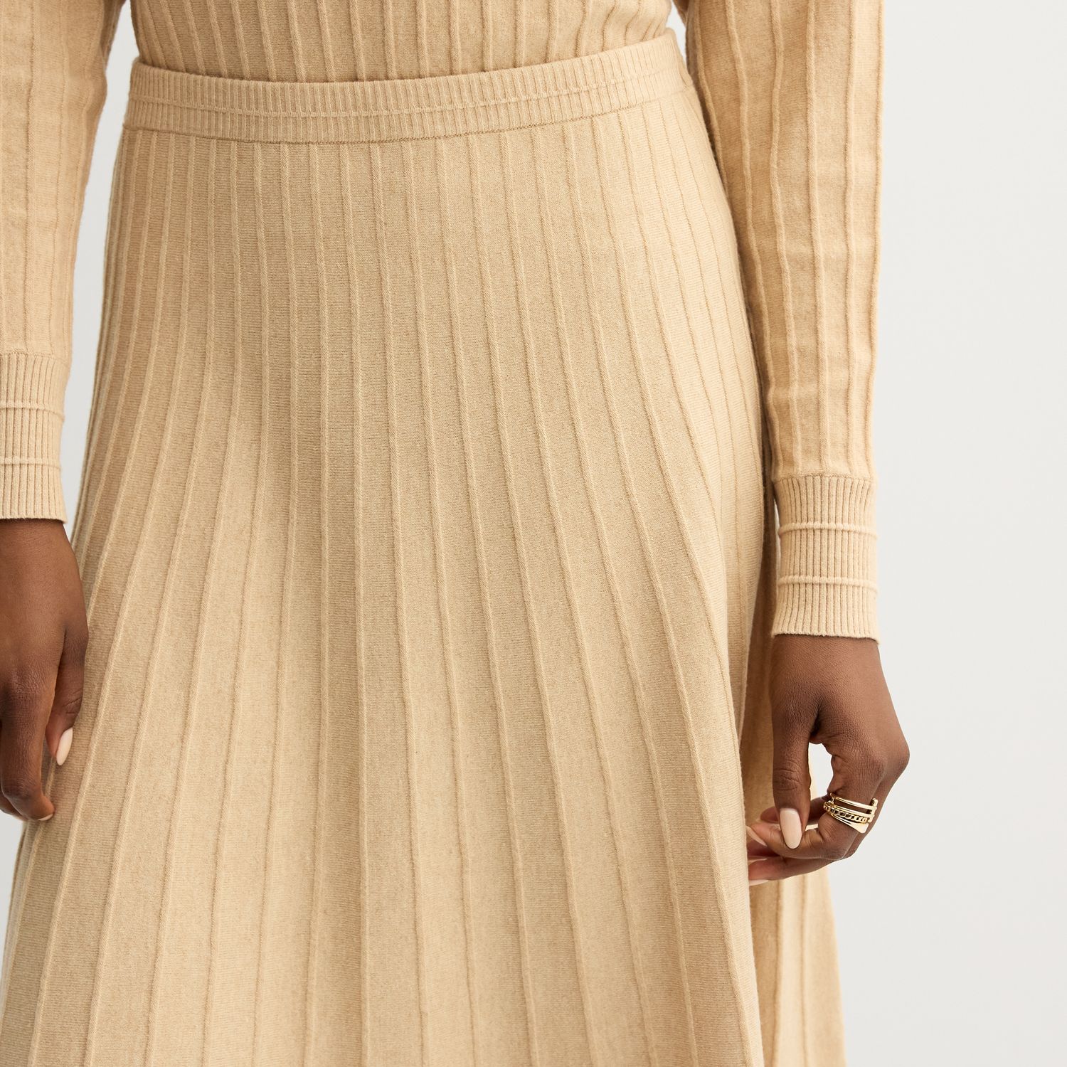 Women's Nine West Flare Sweater Skirt