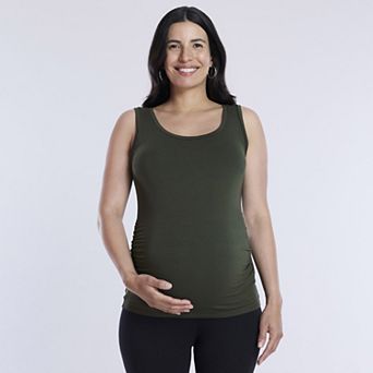 Maternity Motherhood® Side Ruched Tank