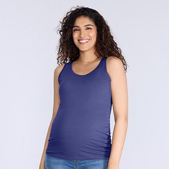 Maternity Motherhood® Side Ruched Tank