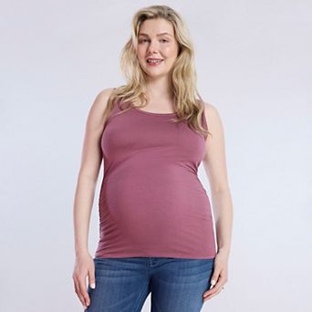 Maternity Motherhood® Side Ruched Tank