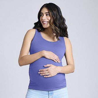 Maternity Motherhood® Side Ruched Tank