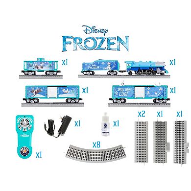 Disney's Frozen Lionel Olaf Winter LionChief Freight Bluetooth 5.0 Set