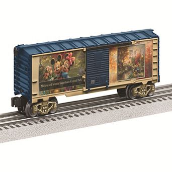 Disney's Mickey Mouse & Minnie Mouse Lionel Thomas Kinkade Studios Sweetheart Central Park Boxcar