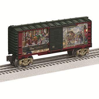 Disney's Mickey Mouse & Minnie Mouse Lionel Thomas Kinkade Studios Candy Cane Express Boxcar