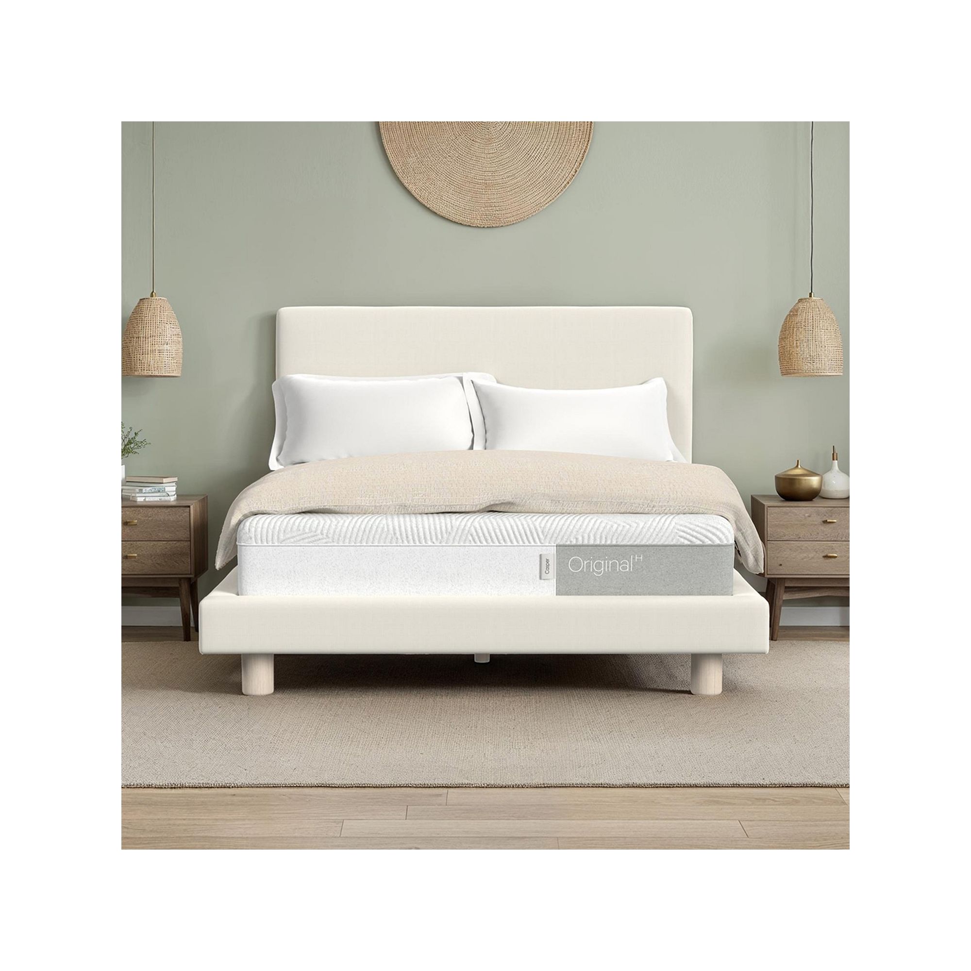 Casper Original Hybrid Mattress, Size: Twin, White