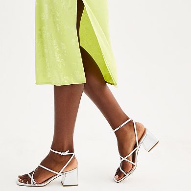 Juniors' Rewind Cowl Neck Satin Slip Dress