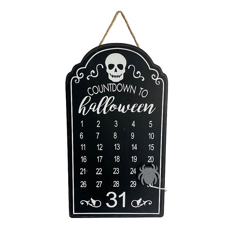 Celebrate Together Halloween Countdown Calendar Wall Decor