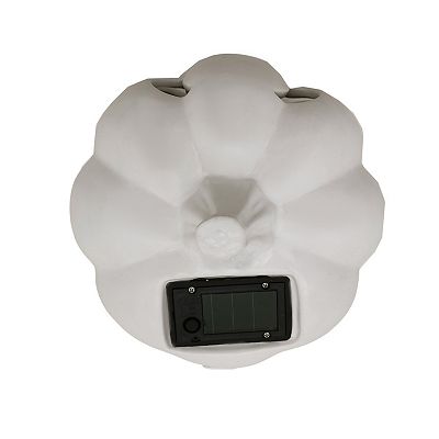 Celebrate Together™ Halloween Medium White Pumpkin LED Solar