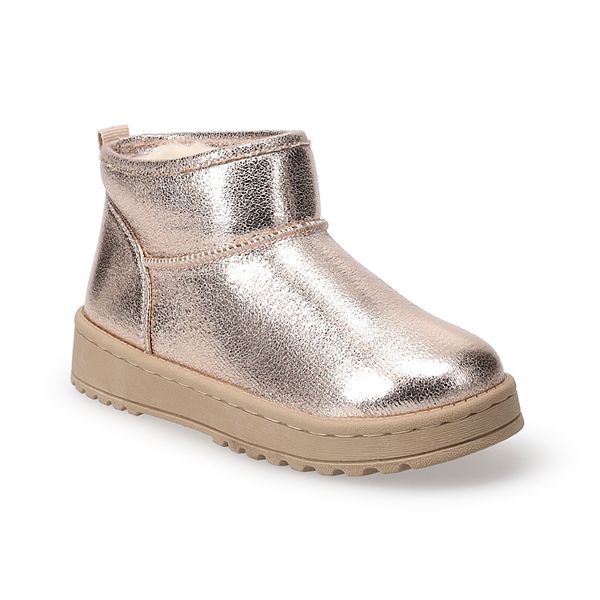 Sonoma Goods For Life® Kazz Kids' Ankle Boots - Glitter (1)