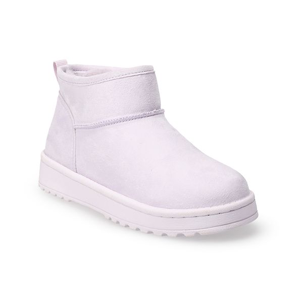 Sonoma Goods For Life® Kazz Kids' Ankle Boots - Lavender (2)