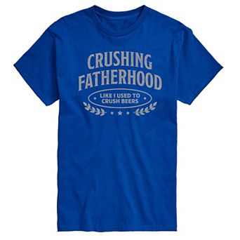 Men's Crushing Fatherhood Graphic Tee