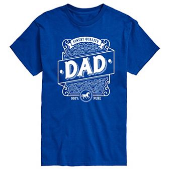 Men's Dad Liquor Label Graphic Tee