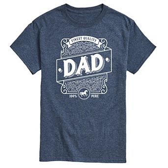 Men's Dad Liquor Label Graphic Tee