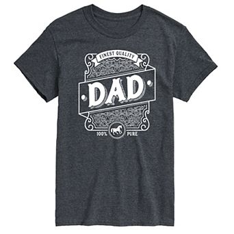 Men's Dad Liquor Label Graphic Tee