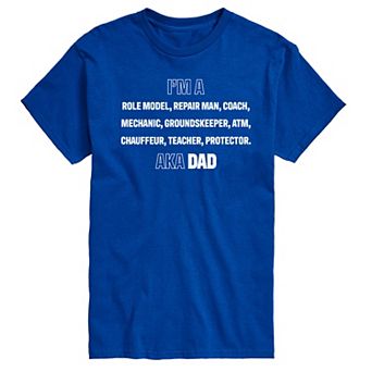 Men's I'm A Dad List Graphic Tee