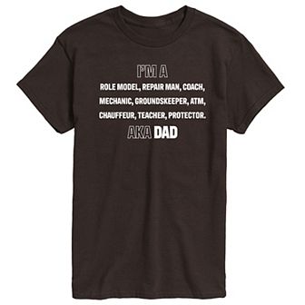 Men's I'm A Dad List Graphic Tee