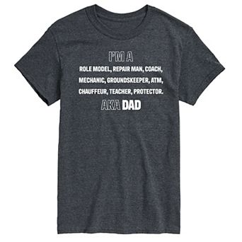 Men's I'm A Dad List Graphic Tee