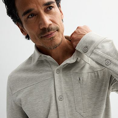 Men's FLX Luxury Soft Cozy Wander Button-Down Shirt