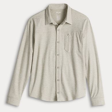 Men's FLX Luxury Soft Cozy Wander Button-Down Shirt