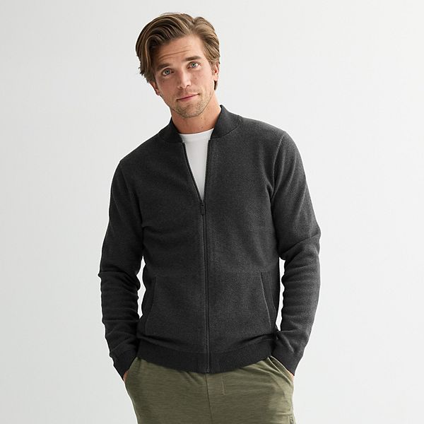 【〜2/8限定価格】1Goldencash Zipup Sweater　グレー 6972861_Charcoal_Black?wid=600