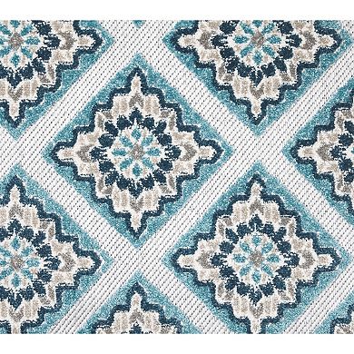 Town & Country Everyday Brooks Retro Geo Indoor Outdoor Area Rug