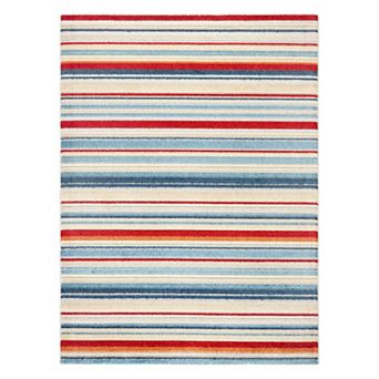 Town & Country Everyday Rio Multicolor Stripe Indoor Outdoor Area Rug