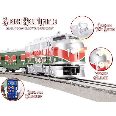 Lionel Sleigh Bell Limited Passenger LionChief Set