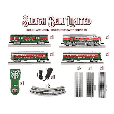 Lionel Sleigh Bell Limited Passenger LionChief Set