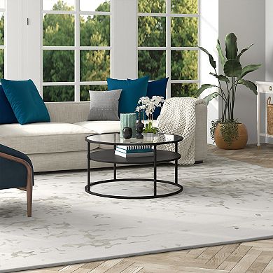 Finley & Sloane Ada Round Coffee Table