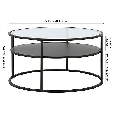 Finley & Sloane Ada Round Coffee Table