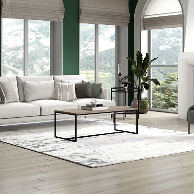 Finley & Sloane Boone Rectangular Coffee Table