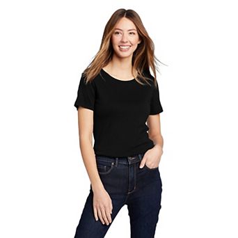 Plus Size Eddie Bauer Favorite Short Sleeve Crewneck Tee