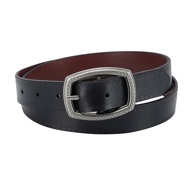Two-in-One Reversible Skinny Belt - Center Bar Buckle Sam Edelman Women main image 3