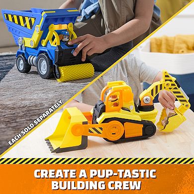 Paw Patrol Rubble & Crew Bark Yard Deluxe Dump Truck Construction Vehicle