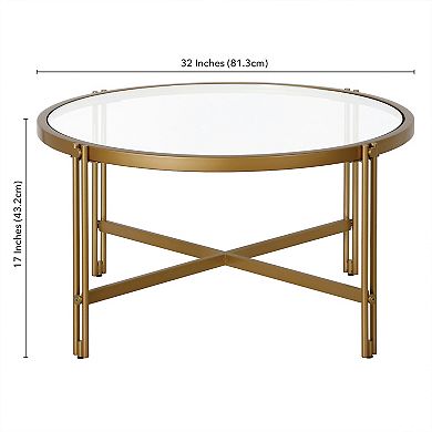 Finley & Sloane Inez Round Coffee Table