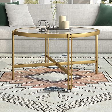 Finley & Sloane Inez Round Coffee Table