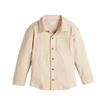 Baby & Toddler Boy Jumping Beans® Cozy Knit Button-Down Shirt
