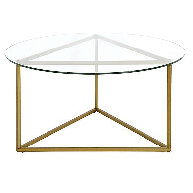 Finley & Sloane Jenson Round Coffee Table