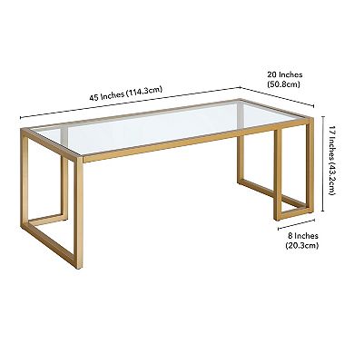 Finley & Sloane Oscar Wide Rectangular Coffee Table