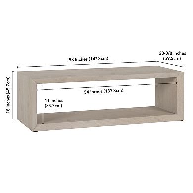 Finley & Sloane Osmond Wide Rectangular Coffee Table
